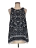 Max Studio 100% Polyester Blue Sleeveless Blouse Size M - photo 1
