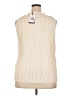 DKNY 100% Polyester Ivory Sleeveless Blouse Size XXL - photo 2
