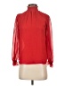 1.State 100% Polyester Red Long Sleeve Blouse Size S - photo 1