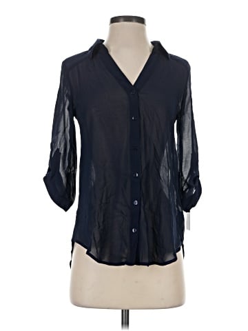 Iz Byer 3/4 Sleeve Blouse (view 1)