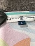 Michelle McDowell 100% Polyester Teal Short Sleeve Blouse Size L - photo 7