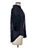 Iz Byer 100% Polyester Black 3/4 Sleeve Blouse Size S - photo 4