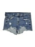 Old Navy Stars Blue Denim Shorts Size 4 - photo 1