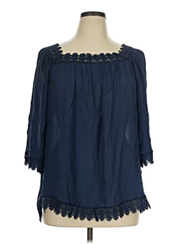 Zac & Rachel 3/4 Sleeve Blouse (view 1)