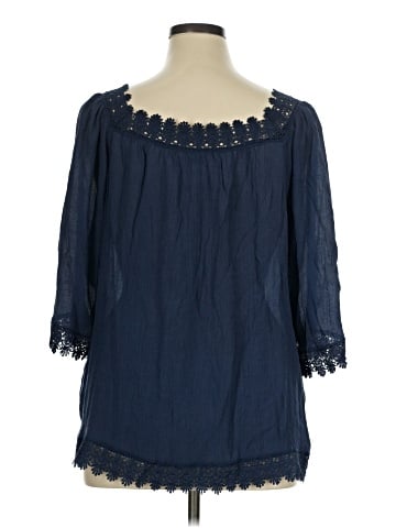Zac & Rachel 3/4 Sleeve Blouse (view 2)
