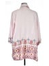 Johnny Was 100% Cotton Pink Kimono Size XL - photo 2