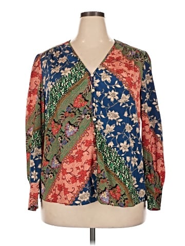 Veronica Beard Long Sleeve Blouse (view 1)