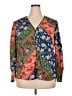 Veronica Beard Green Long Sleeve Blouse Size 18 - photo 1