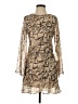 B. Darlin 100% Polyester Animal Print Tan Cocktail Dress Size 5 - photo 1
