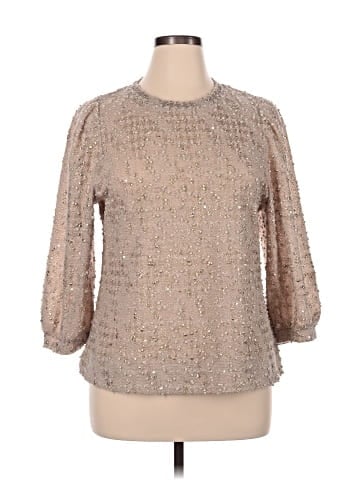 Anne Klein 3/4 Sleeve Blouse (view 1)