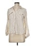 Max Studio Ivory Long Sleeve Blouse Size M - photo 1