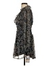 City Studio Paisley Gray Cocktail Dress Size S - photo 5