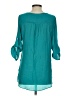 Fever Teal 3/4 Sleeve Blouse Size S - photo 2