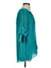 Fever Teal 3/4 Sleeve Blouse Size S - photo 4
