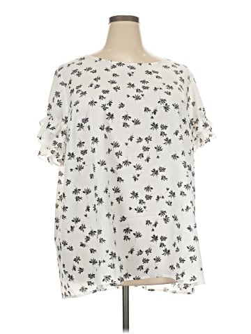 Lane Bryant Short Sleeve Blouse (view 1)