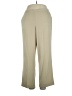 Alfred Dunner Solid Tan Casual Pants Size 16 - photo 1