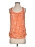 Trina Turk Orange Sleeveless Blouse Size S - photo 1