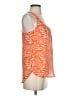 Trina Turk Orange Sleeveless Blouse Size S - photo 4