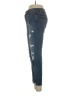 Express Hearts Blue Jeans Size 4 - photo 5