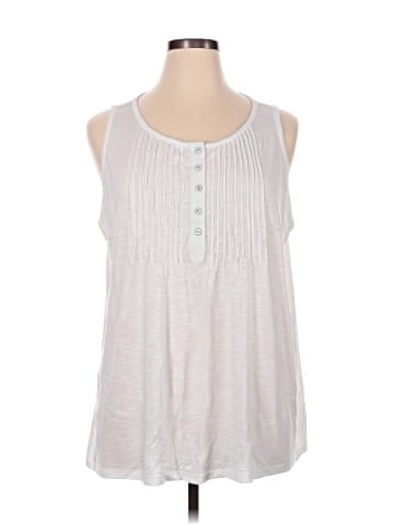 Caslon Sleeveless T-Shirt (view 1)