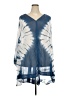 Catherines Tie-dye Blue Casual Dress Size 4X - photo 1