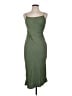 Zara Solid Green Cocktail Dress Size L - photo 1