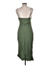Zara Solid Green Cocktail Dress Size L - photo 2