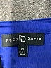 Fred David Blue 3/4 Sleeve Blouse Size 2X - photo 7