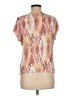 Ruby Rd. Pink Short Sleeve Blouse Size M (petite) - photo 2