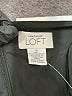 Ann Taylor LOFT 100% Polyester Solid Black Cocktail Dress Size 4 - photo 7