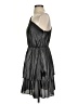 Derek Lam 100% Polyester Metallic Gray Cocktail Dress Size EU (IT) 40 / US 4 - photo 5