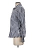 L.L.Bean 100% Cotton Checkered-gingham Blue Long Sleeve Button-Down Shirt Size S - photo 5