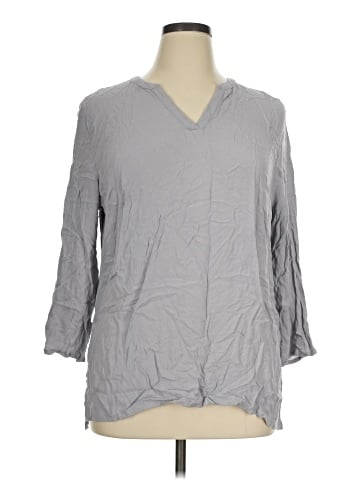 Liz Claiborne Career 3/4 Sleeve Blouse (view 1)