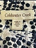 Coldwater Creek Print Ivory Jacket Size 14 - photo 6