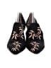 AD & Daughters Floral Black Heels Size 9 - photo 2