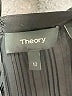 Theory 100% Polyester Black Casual Dress Size 12 - photo 7