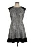 Attention Tweed Gray Cocktail Dress Size L - photo 1