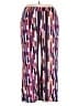 Cato Print Purple Casual Pants Size 22 - photo 1