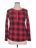 Terra & Sky Plaid Red Pullover Sweater Size 0X - photo 1