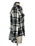 Billy T 100% Lyocell Plaid Gray Long Sleeve Button-Down Shirt Size S - photo 4
