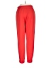 Alice + Olivia Solid Red Track Pants Size M - photo 2