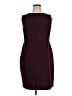 Apt. 9 Color Block Burgundy Cocktail Dress Size XL - photo 1