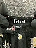 Trixxi 100% Polyester Floral Black Romper Size XL - photo 4