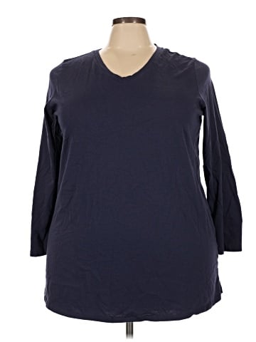 Woman Within 3/4 Sleeve T-Shirt (view 1)