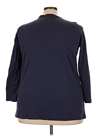 Woman Within 3/4 Sleeve T-Shirt (view 2)