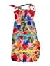 Rare Editions 100% Polyester Tropical Pink Dress Size 10 - photo 2
