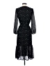 Point Sur 100% Polyester Stars Black Cocktail Dress Size 0 - photo 2