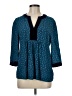 Boden 100% Viscose Teal 3/4 Sleeve Blouse Size 8 - photo 1