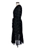 Point Sur 100% Polyester Stars Black Cocktail Dress Size 0 - photo 5