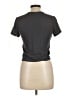 Athleta Solid Gray Short Sleeve T-Shirt Size L - photo 2